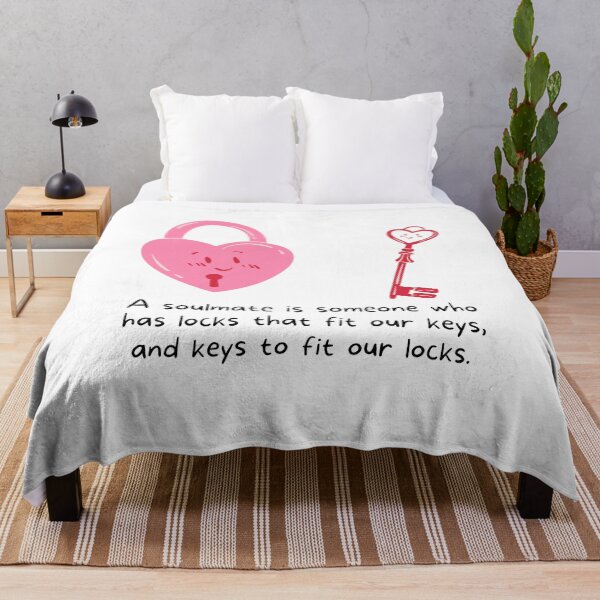 Item preview, A soulmate is someone who has locks that fit our keys, and keys to fit our lock designed and sold by FXR-Designs.