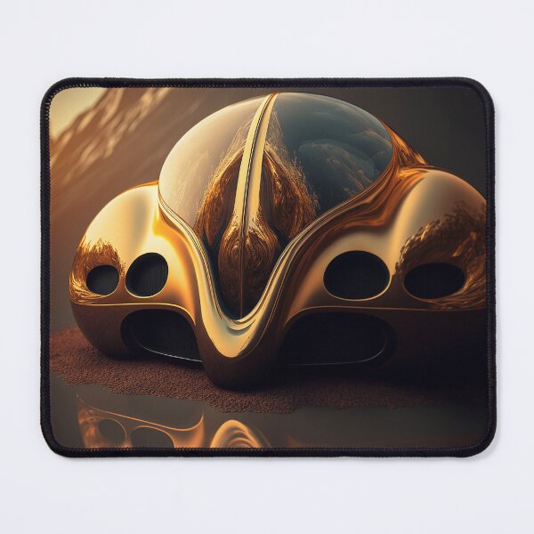 Item preview, futuristic golden supercar designed and sold by BIBIHOX.