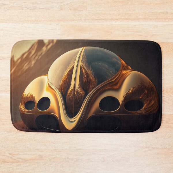 Item preview, futuristic golden supercar designed and sold by BIBIHOX.
