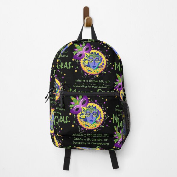 Item preview, Where a little bit of insanity is mandatory - Mardi Gras designed and sold by ElLocoMus.