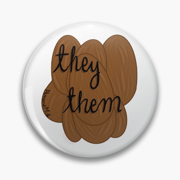 Item preview, Almond Milk- They/Them designed and sold by HeartStrong0217.