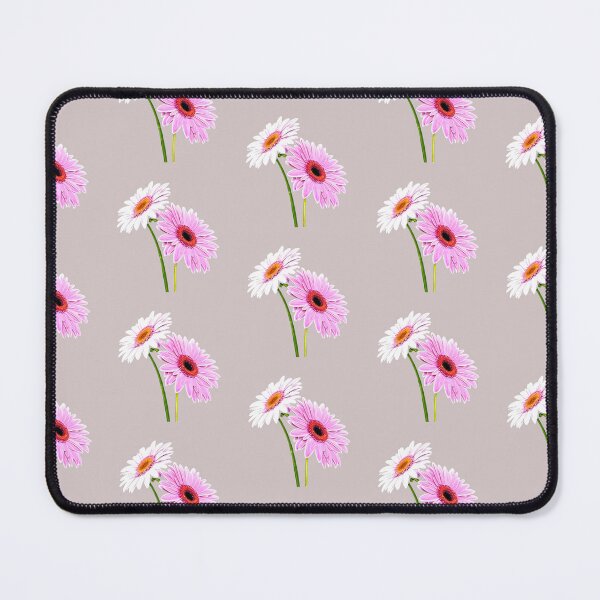 Item preview, White and pink gerbera daisy designed and sold by gramizzia.