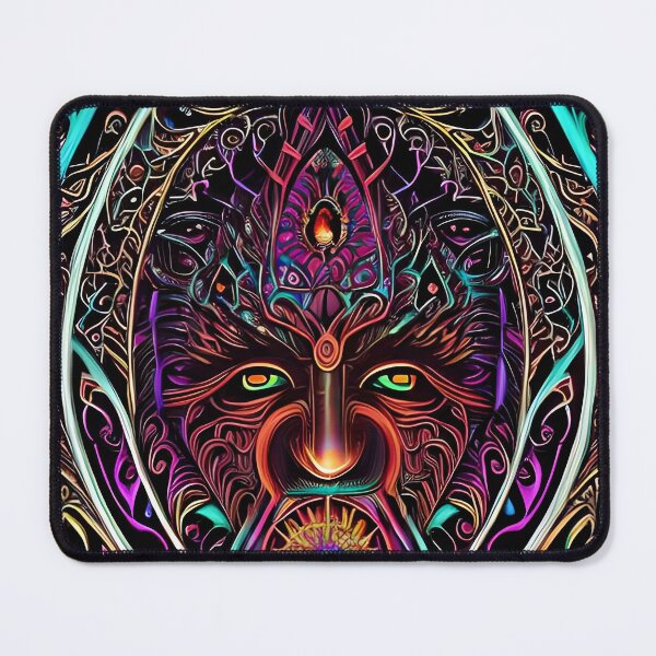 Item preview, Psychedelic digital concept art Portret of a male fullcolor designed and sold by MarcusPetrus.