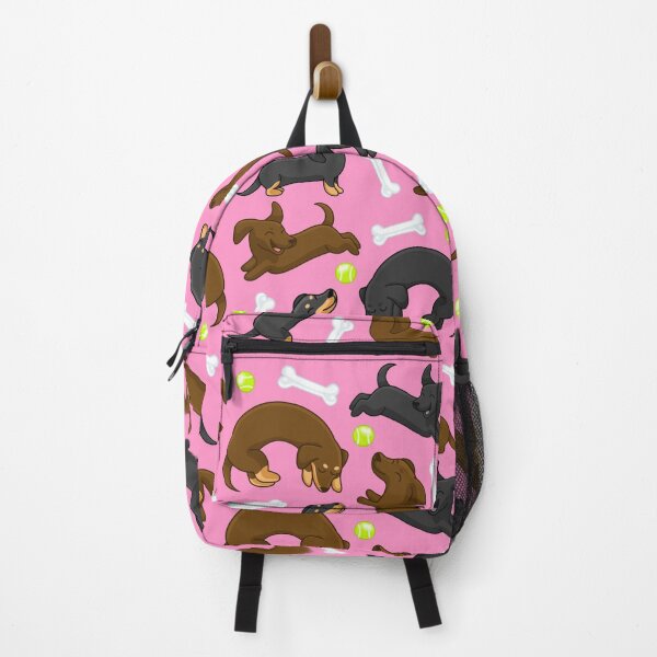 Item preview, Sausage Dog in Pink designed and sold by Natalie Gibbs.