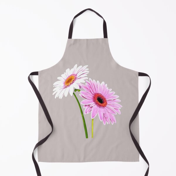 Item preview, White and pink gerbera daisy designed and sold by gramizzia.