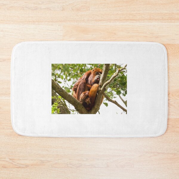 Item preview, Red Howler Monkey Looking Down on Life designed and sold by LFPPhotography.