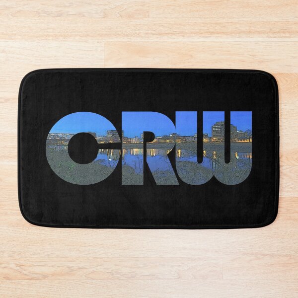 Item preview, Charleston, West Virginia CRW Night Cityscape designed and sold by CrabbyLobster.