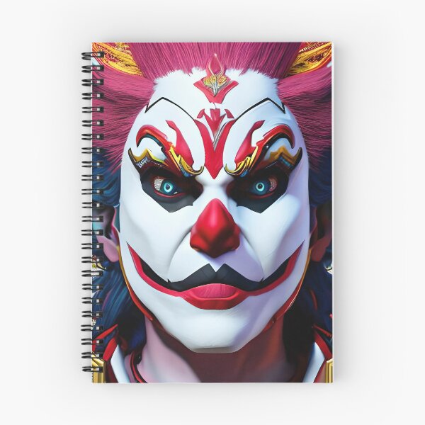 Item preview, Psychedelic digital concept art of a fierceful clown fullcolor designed and sold by MarcusPetrus.