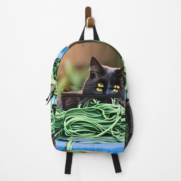 Item preview, Cat Eating Spaghetti designed and sold by roleshop.