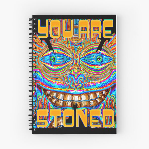 Item preview, You Are Stoned - Captioned (1)- Trippy Psychedelic Art designed and sold by TheThirdEye.