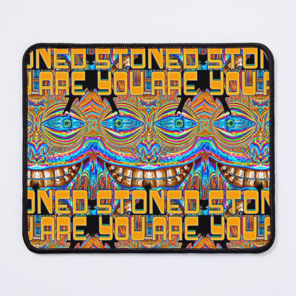 Item preview, You Are Stoned - Captioned (1)- Trippy Psychedelic Art designed and sold by TheThirdEye.
