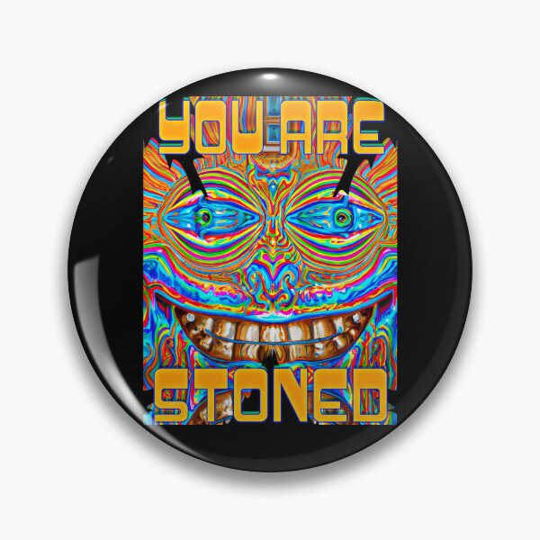 Item preview, You Are Stoned - Captioned (1)- Trippy Psychedelic Art designed and sold by TheThirdEye.