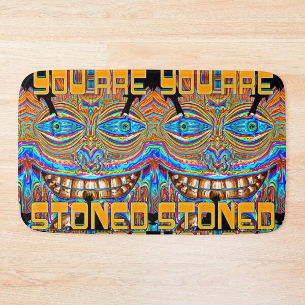 Item preview, You Are Stoned - Captioned (1)- Trippy Psychedelic Art designed and sold by TheThirdEye.