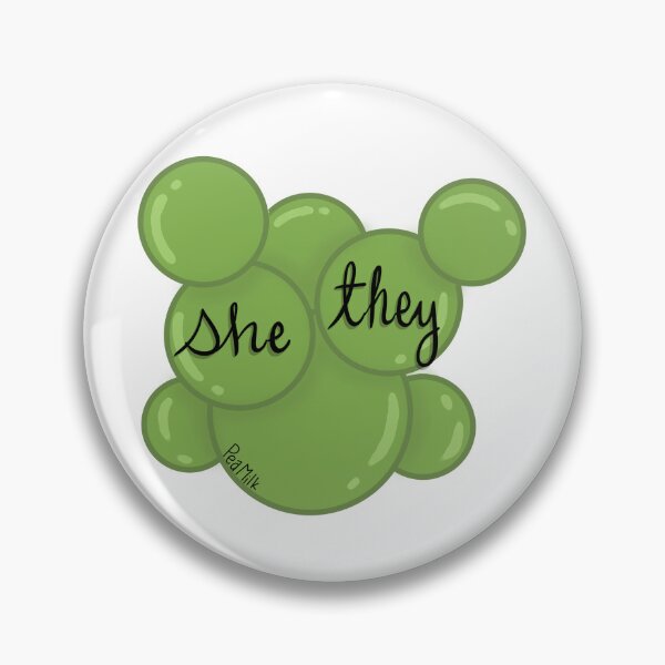 Item preview, Pea Milk -She/They designed and sold by HeartStrong0217.
