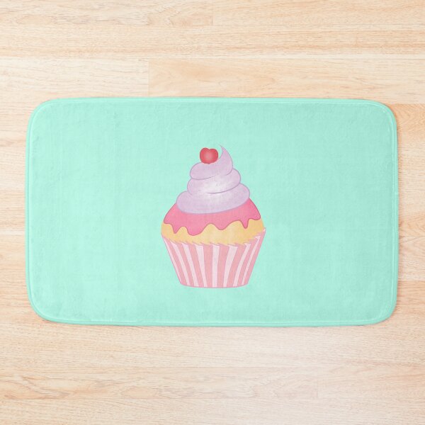 Item preview, Kawaii Cupcake with pink Topping and sugar Sprinkle designed and sold by MagicBaguette.
