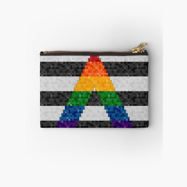 Item preview, LGBT Ally Pride Pixel Flag Repeating Background designed and sold by LiveLoudGraphic.