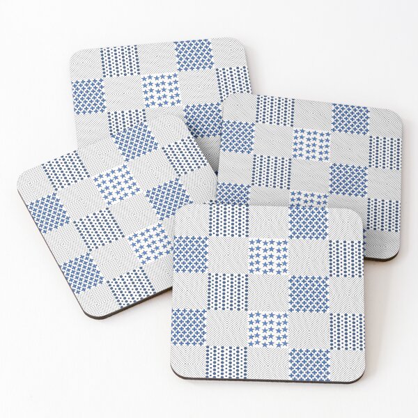Item preview, The Blue Geo Pattern designed and sold by CapitiArt.