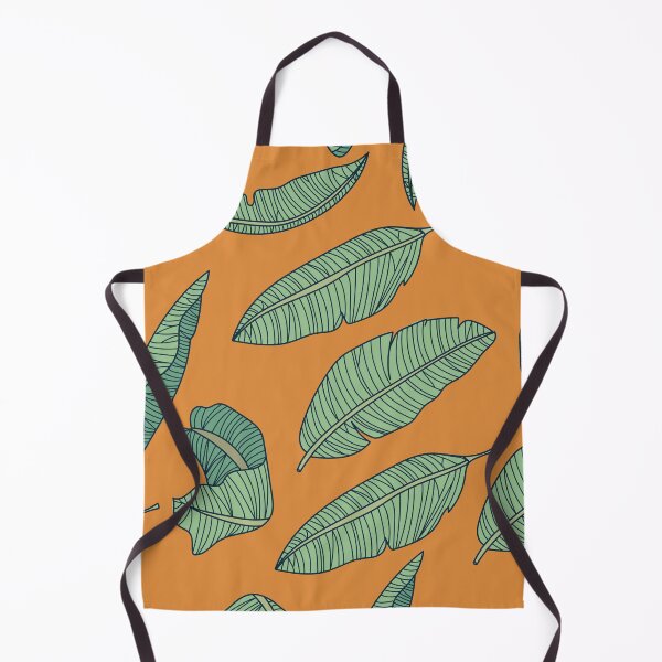 Item preview, Feathers/Leaves Blue on Gold Pattern designed and sold by Gumblebee Design.