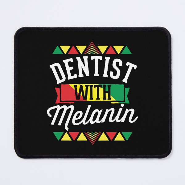 Item preview, Dentist With Melanin African American Juneteenth Black History Month designed and sold by QueenOfPrint.