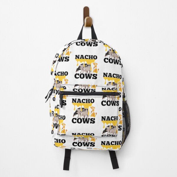 Item preview, White version of Funny Cow and Nacho jokes Nacho Cows designed and sold by FarmsteadAcers.