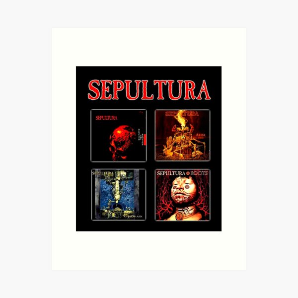 Sepultura Logo Art Prints for Sale | Redbubble