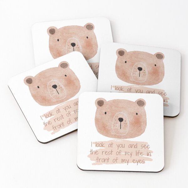 Item preview, I look at you and see the rest of my life in front of my eyes. designed and sold by FXR-Designs.