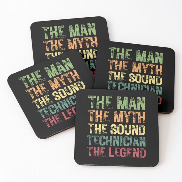 Item preview, The Man The Myth The Sound Technician the Legend designed and sold by Crafty-Mornings.