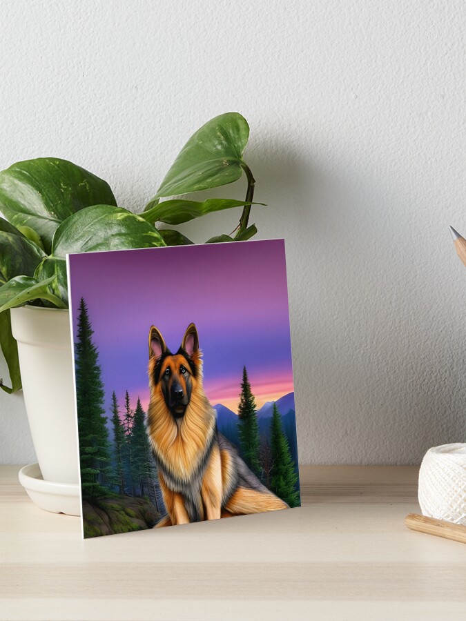 Loki German Shepherd Jigsaw Puzzle by Erika Kaisersot