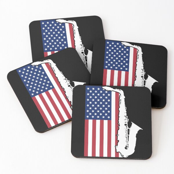 Item preview, Saxophon USA flag designed and sold by pirminio.