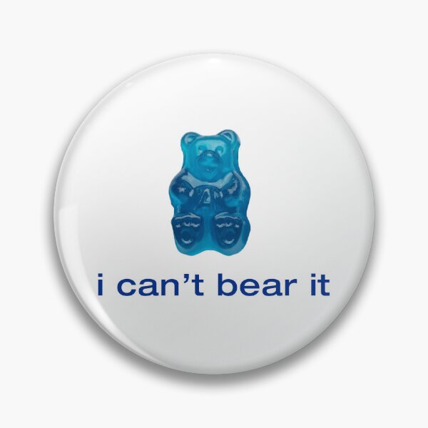 Item preview, i can't bear it - Blue Gummy Bear designed and sold by ssbmjacks.