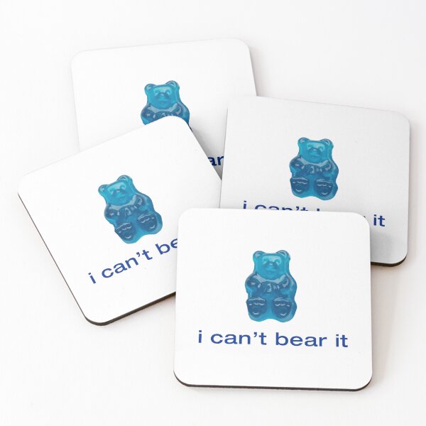 Item preview, i can't bear it - Blue Gummy Bear designed and sold by ssbmjacks.