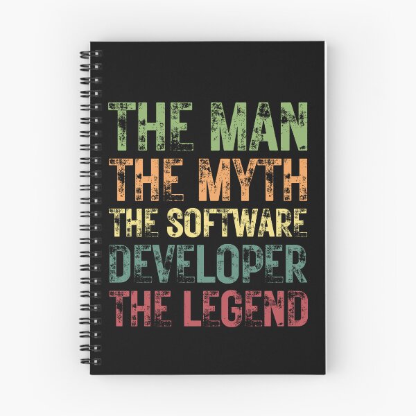 Item preview, The Man The Myth The Software Developer The Legend designed and sold by Crafty-Mornings.