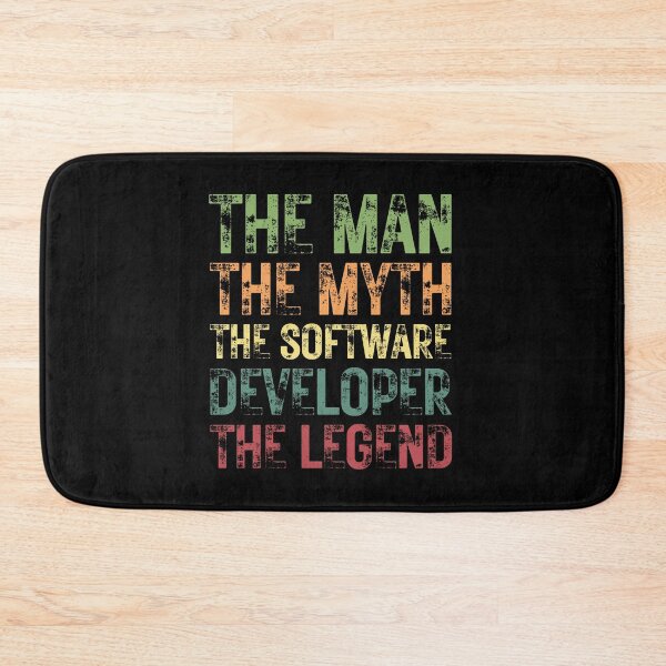 Item preview, The Man The Myth The Software Developer The Legend designed and sold by Crafty-Mornings.
