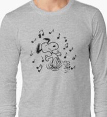 dancing snoopy Long Sleeve T-Shirt