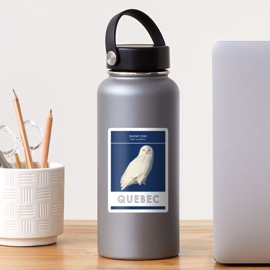 Quebec - Snowy Owl Sticker