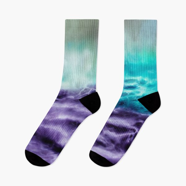 Aperçu de l'œuvre Vagues bleues et violettes créée et vendue par TenderSoar.