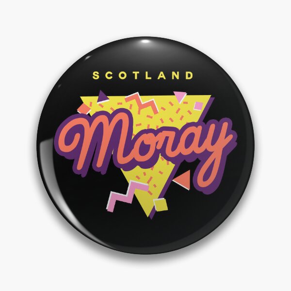 Item preview, Retro 90s Pop 'Moray' Vintage Scotland designed and sold by dinosareforever.