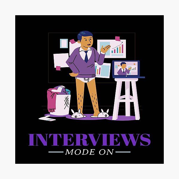 Item preview, Recruitment- Interviews Mode On designed and sold by joabaj.