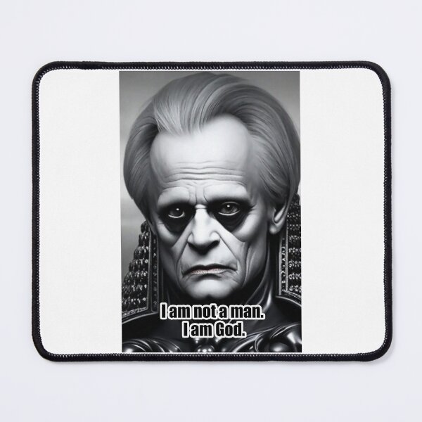 Item preview, Klaus Kinski: "I am not a man. I am God." designed and sold by DreamNebula.