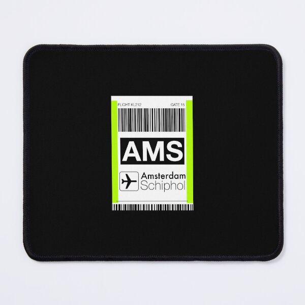 Item preview, Amsterdam (AMS) Travel Luggage Tag Sticker designed and sold by LeddsoDello.
