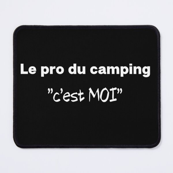 Item preview, "The king of camping IS ME" TEE-SHIRT HUMOR designed and sold by monoso0607.