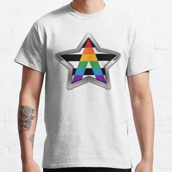 simpleflips Rainbow Star Galaxy Pocket Print Shirt