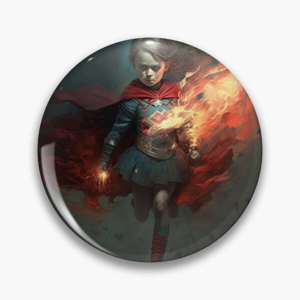 Item preview, Super héros enfant - pouvoir du feu designed and sold by Theleme973.