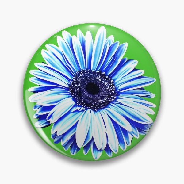 Item preview, Blue gerbera daisy designed and sold by gramizzia.