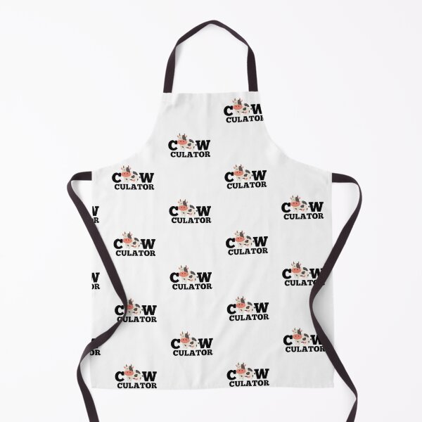 Item preview, Cute "Cow-culator" sticker Funny colorful cow puns Calculator designed and sold by FarmsteadAcers.