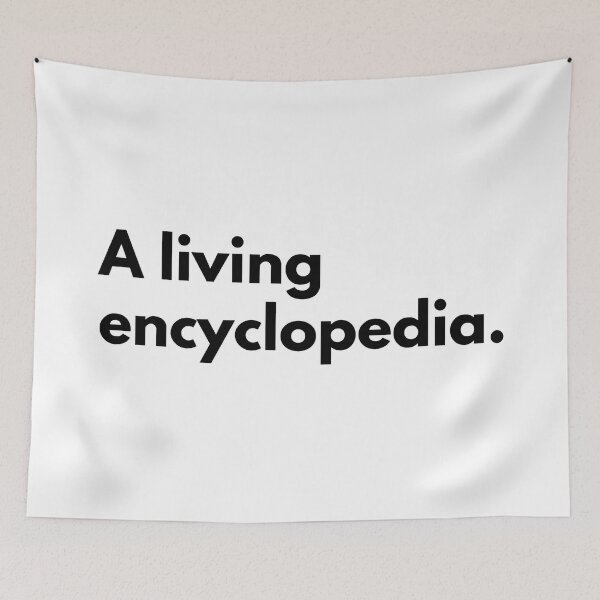 Item preview, A living encyclopedia. designed and sold by Dj Gavric998.