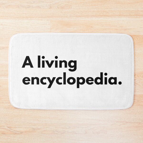 Item preview, A living encyclopedia. designed and sold by Dj Gavric998.