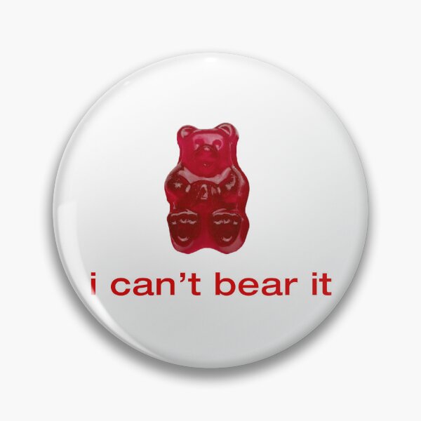 Item preview, i can't bear it - Red Gummy Bear designed and sold by ssbmjacks.