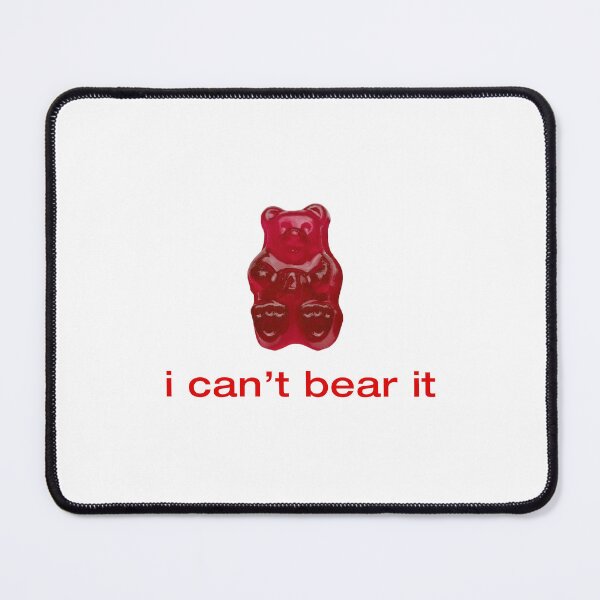 Item preview, i can't bear it - Red Gummy Bear designed and sold by ssbmjacks.