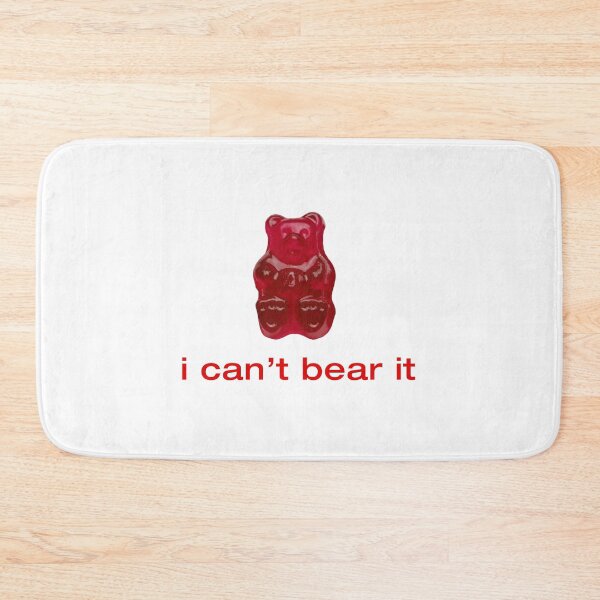Item preview, i can't bear it - Red Gummy Bear designed and sold by ssbmjacks.